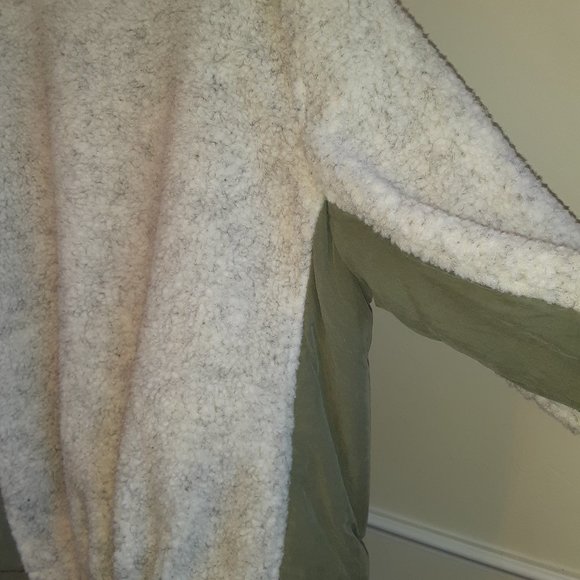 NWT Free People Medium Lagenlook Sherpa Jacket - Picture 2 of 9